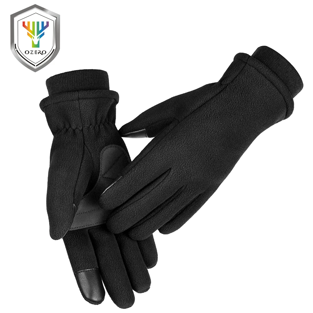 OZERO рабочие перчатки мужские зимние перчатки морозостойкие термальные перчатки теплые флисовые изолированные погодные безопасные рабочие 9035