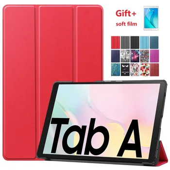 

Ultra Slim Tablet Case for Samsung Galaxy Tab A7 2020 LightWeight Tablet Folio Cover for SM-T500 SM-T505 SM-T507 10.5"+Film+Pen