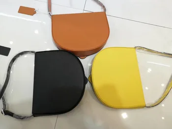 

Disc Bag Clip Bag Card Bag Flip Magnetic Buckle Mini Horse Saddle-Shaped High Quality Famous Designer