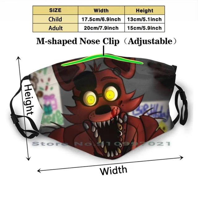 Five Nights at Freddy's - Foxy - Child Mask 