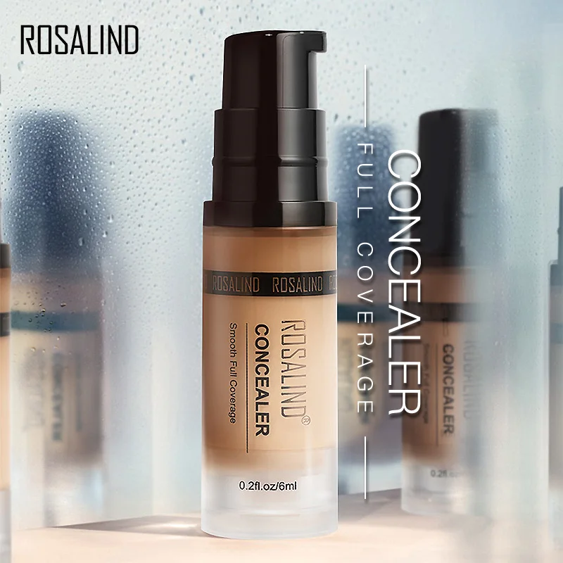 ROSALIND корректор консилера 6 мл 6 цветов полное покрытие длительного ношения косметика для контурирующий лицо макияж корректор для лица