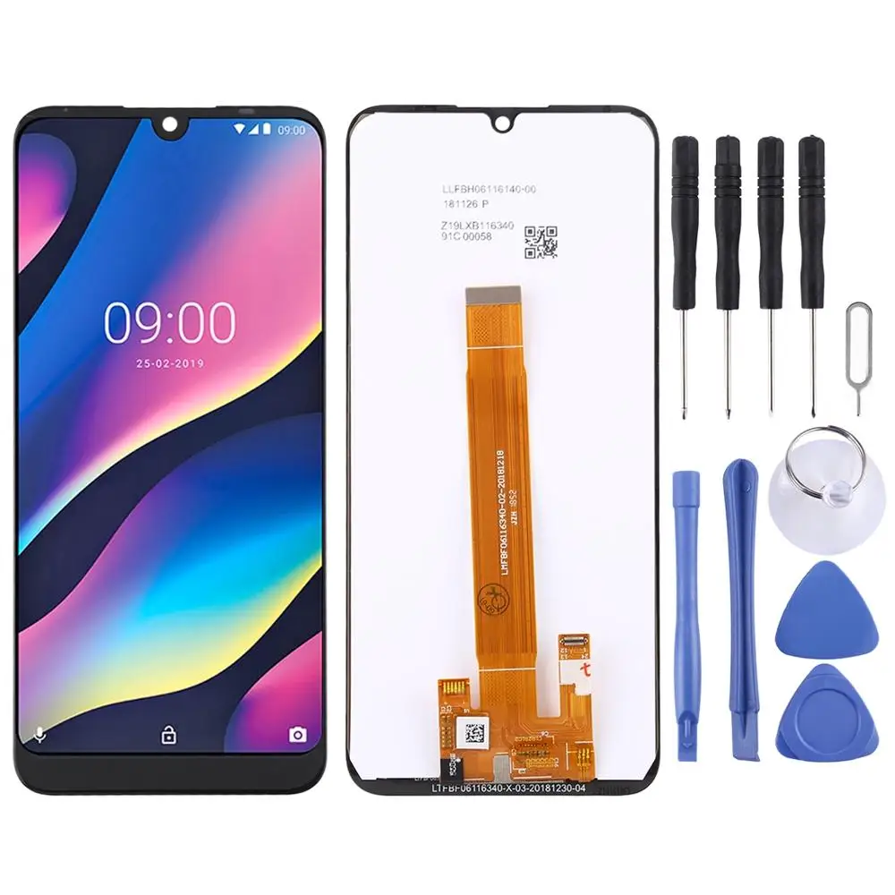 ЖК-экран и дигитайзер полная сборка для Wiko View 3 LITE(черный