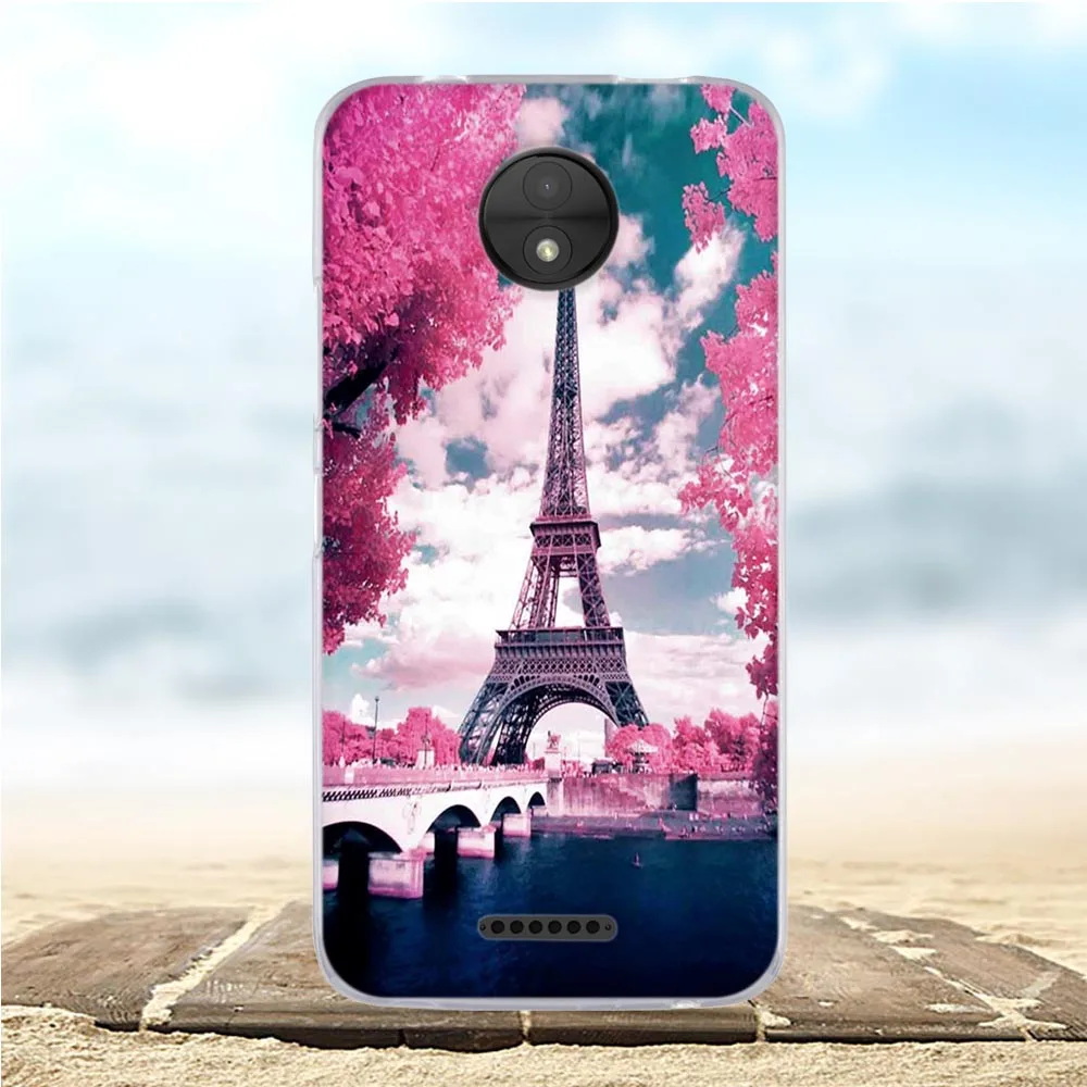 Для Motorola Moto C чехол Мягкий силиконовый чехол из ТПУ для Motorola Moto C XT1750 XT1754 чехол для телефона s 3D милый розовый Кот Funda сумки