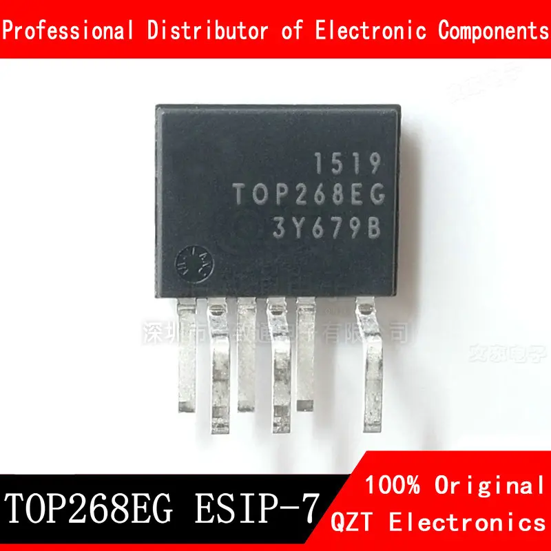 10pcs/lot TOP268EG ESIP-7 TOP268 SIP-7 TOP268E 268EG new original In Stock