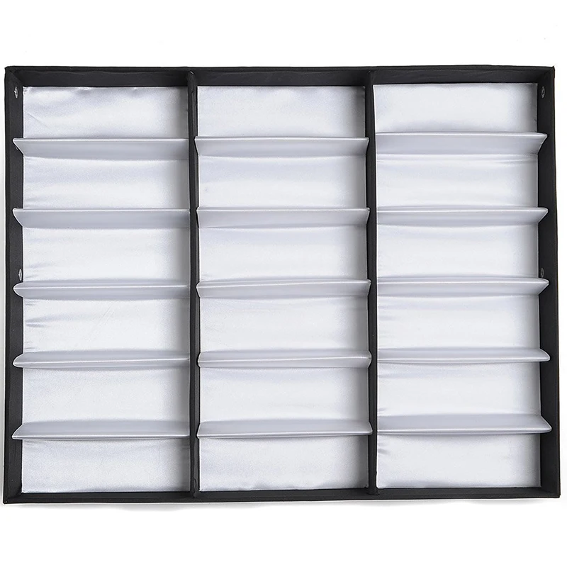 Glasses display Eyeglass case(for 18 glasses