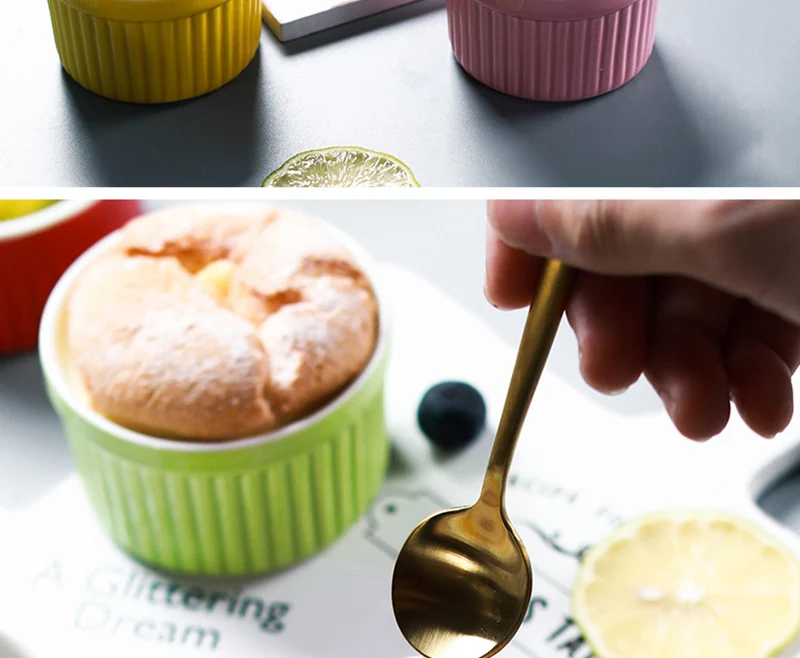 Керамическая форма миска для торта кремовый фарфор конфеты суфле пудинг выпечка десерт йогурт миски маленькая чашка для закусок несколько цветов N h1