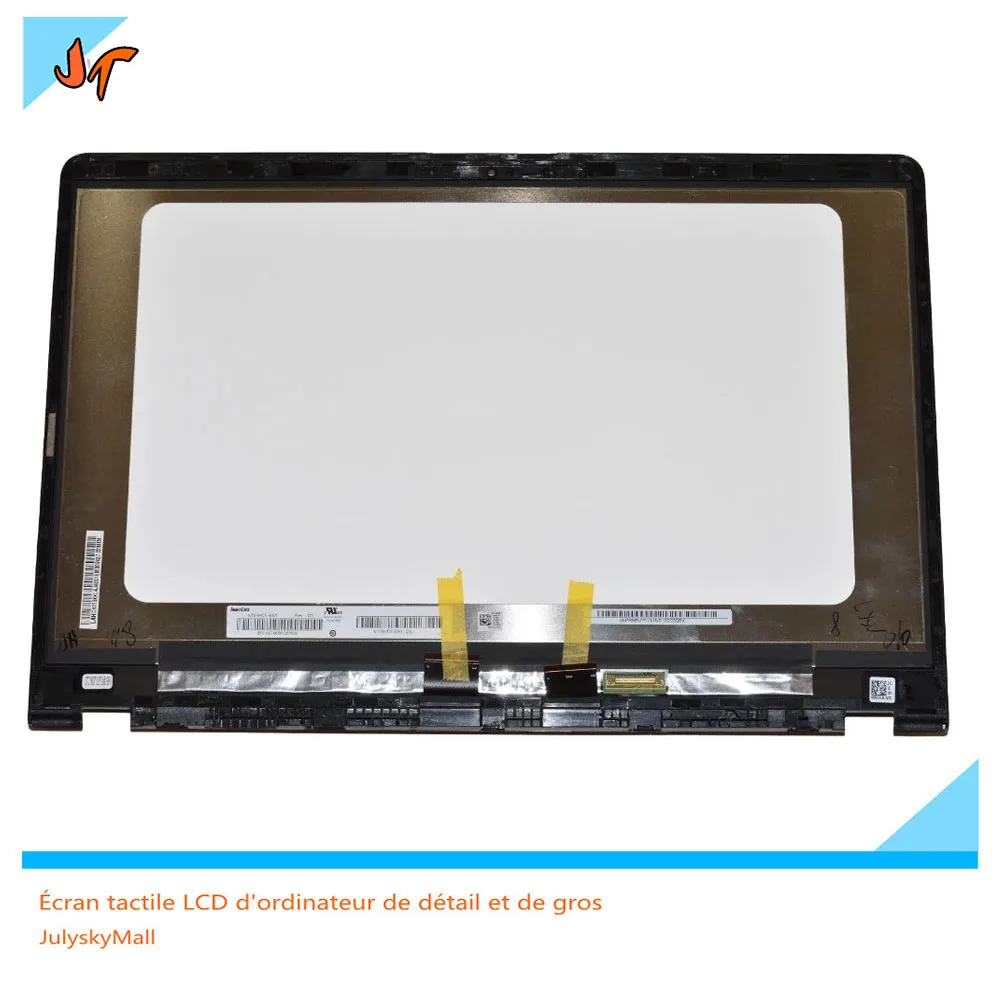 Для ASUS Q505UA Q505UA-BI5T7 Q505UA-BI5T9 дисплей сенсорный ЖК-экран N156HCE-EN1 15," 1920X1080 ЖК, на светодиодах Белого Свечения экран с рамкой