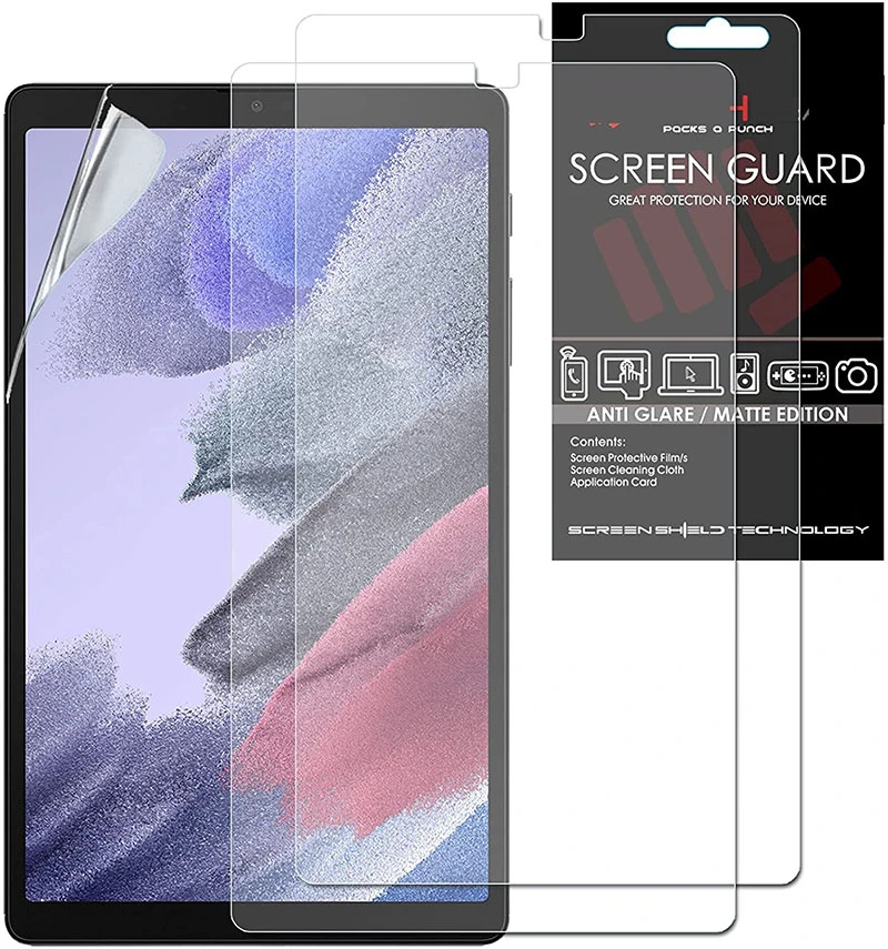 for Samsung Galaxy Tab A7 Lite Screen Protector 8.7" (2021) SM-t220/ t225 Tablet Protective Film Anti-Scratch Pet Film wooden tablet stand