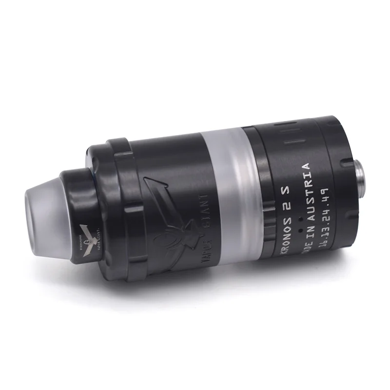 ShenRay VG Kronos 2 S RTA 23 мм 316ss Регулируемый воздушный поток MTL или DL 360 логотип щит 4,0 мл Регулируемый воздушный поток пара гигантский бак