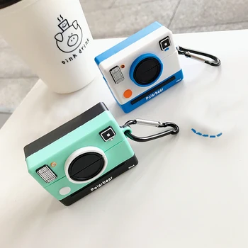 

Small camera Headset Silicon Case for Huawei Freebuds 3 funda for Huawei Freebuds3 Pro Earphone 3D Little lion Case Protection