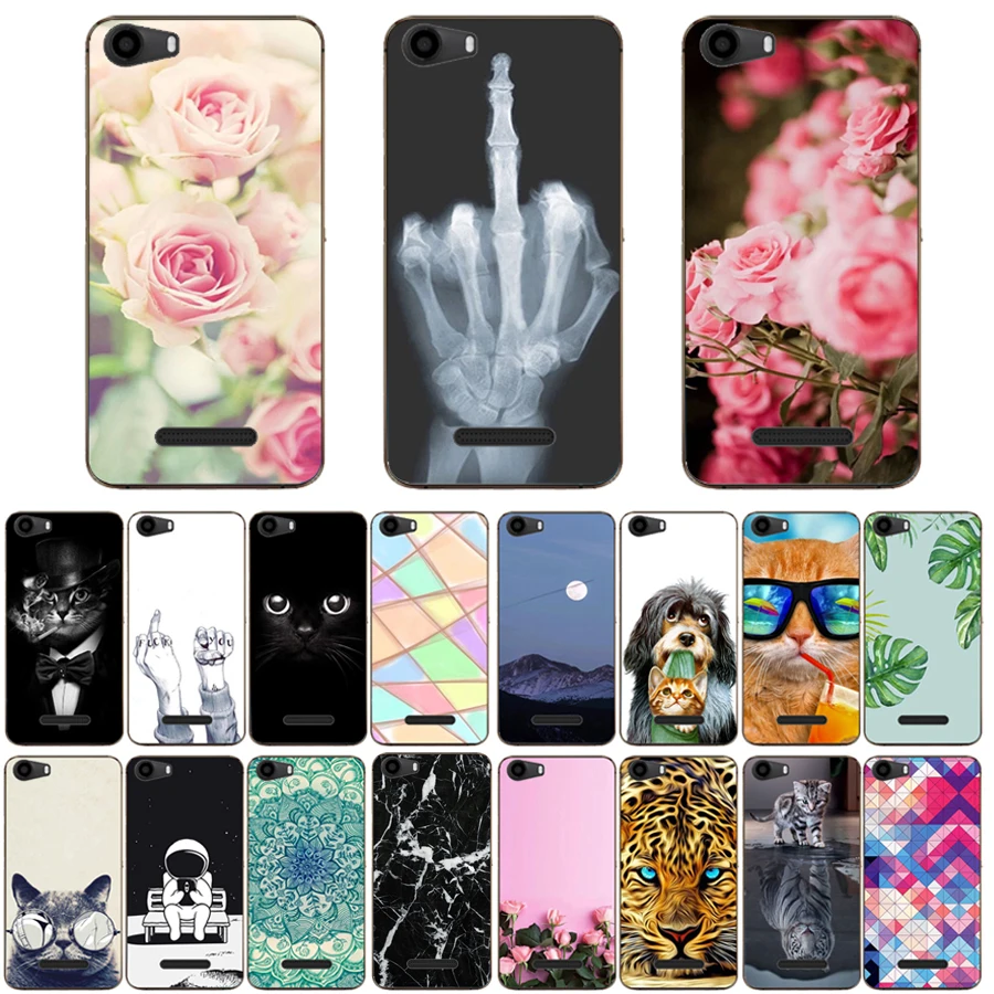 

Soft Silicon Lovely Case for Micromax Spark 2 Q334 Cover for Micromax Q 334 TPU Cases for Wiko Lenny 2 Phone Bags