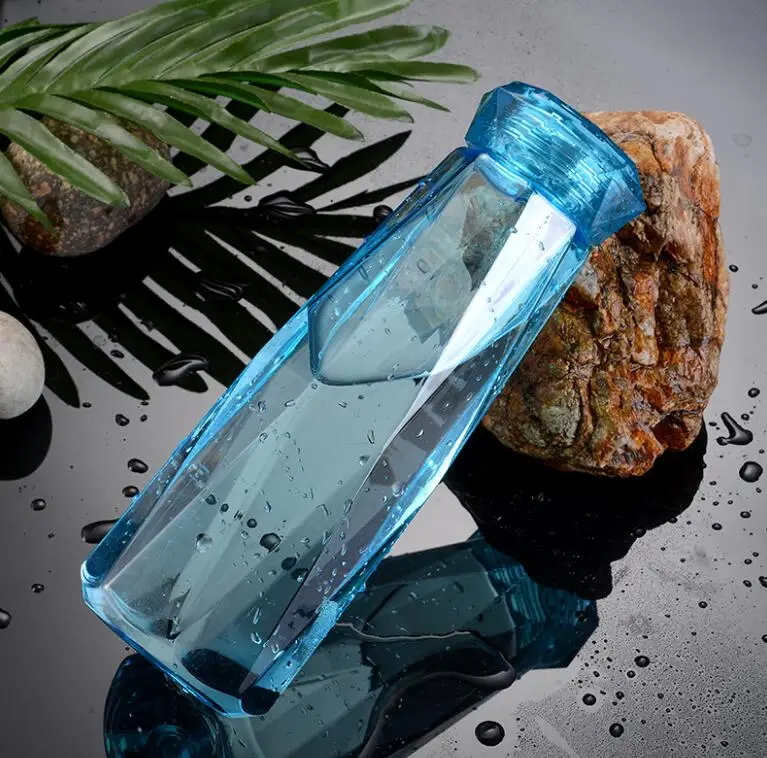 BPA бутылка для воды пластиковая Спортивная скраб герметичная Питьевая Бутылка портативная модная посуда для напитков Туристические Бутылки