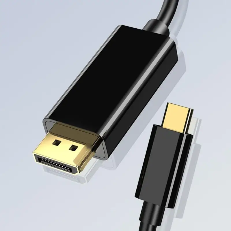 Прочный кабель type-C-DP, тонкий дизайн, HW-TC07, 1,8 м, 4 K, 60 Гц, 1080 P, type-C-DP кабель для MacBook, ноутбука, мобильного телефона