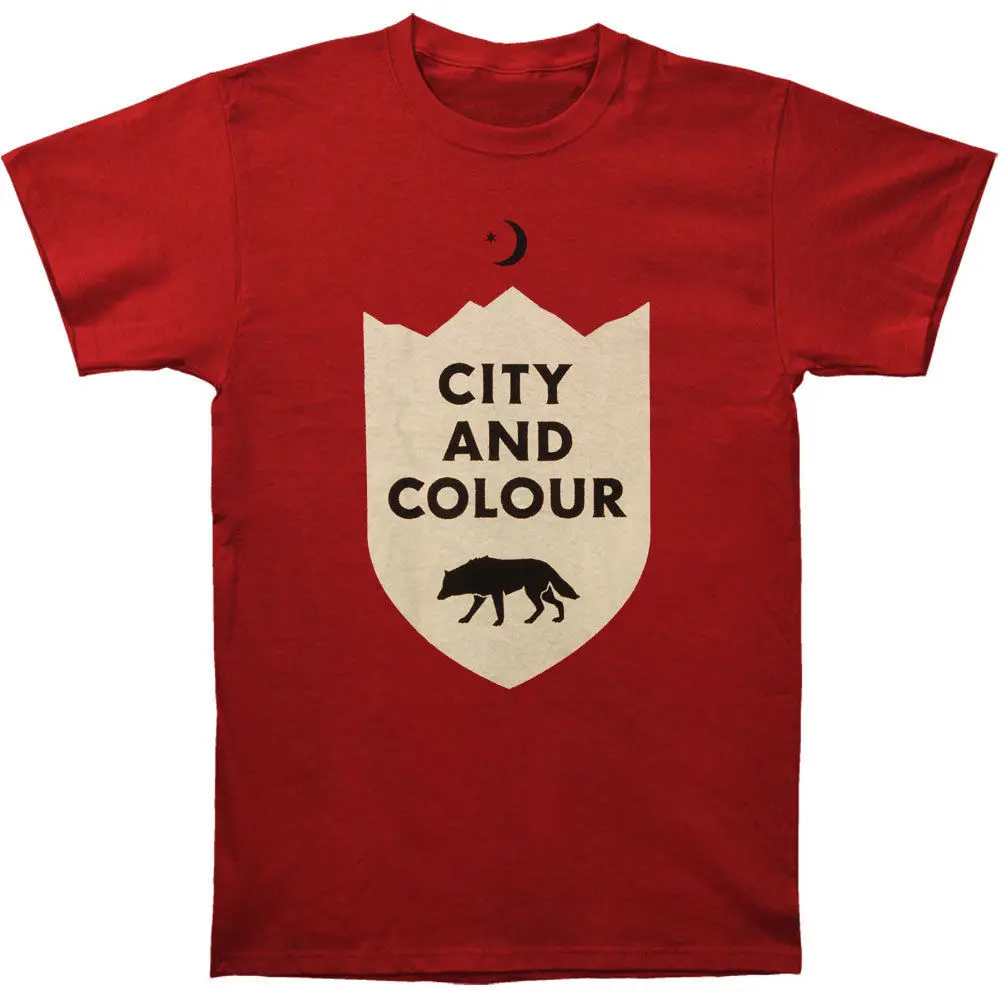 Мужская футболка с рисунком волка 100% хлопок повседневная мужская коротким