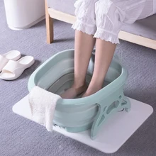 Складная Ванна для ног массаж ног ванночка для ног Портативный ведро для ножных ванн ванночка для ног бытовые ванна для ног