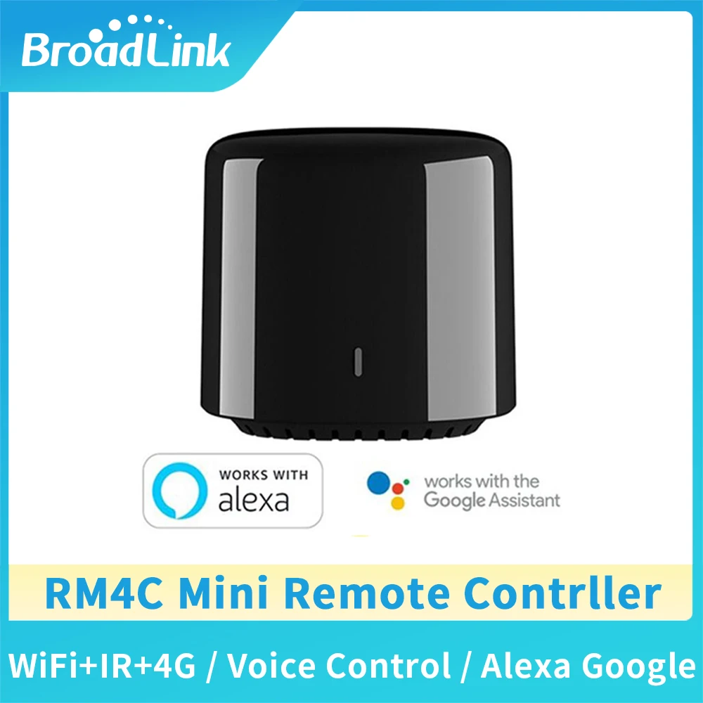 Broadlink RM4C RM Mini 3 Пульт дистанционного управления Универсальный ИК пульт 4G WiFi IR для