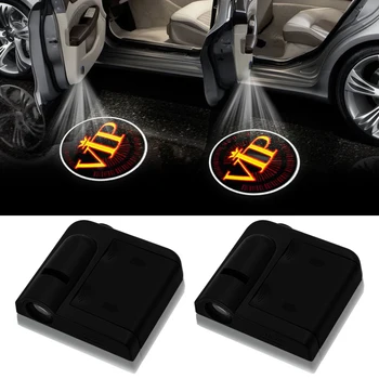 

wireless Led car door welcome Laser projector Logo ghost shadow lights For Benz Kia Toyotas Hyundais bmws Car Accessories