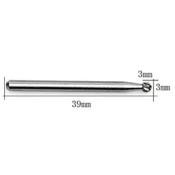 Practical1/8 роторный многофункциональный инструмент режущая направляющая HSS маршрутизатор сверла набор частей комплект