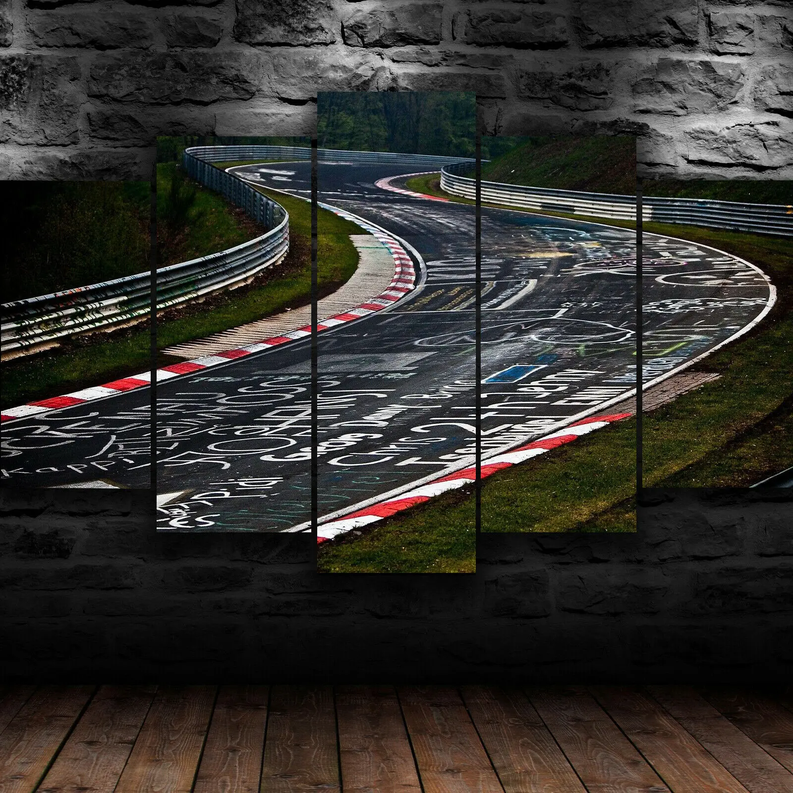 5 шт., плакаты на стену автомобиля, без рамки