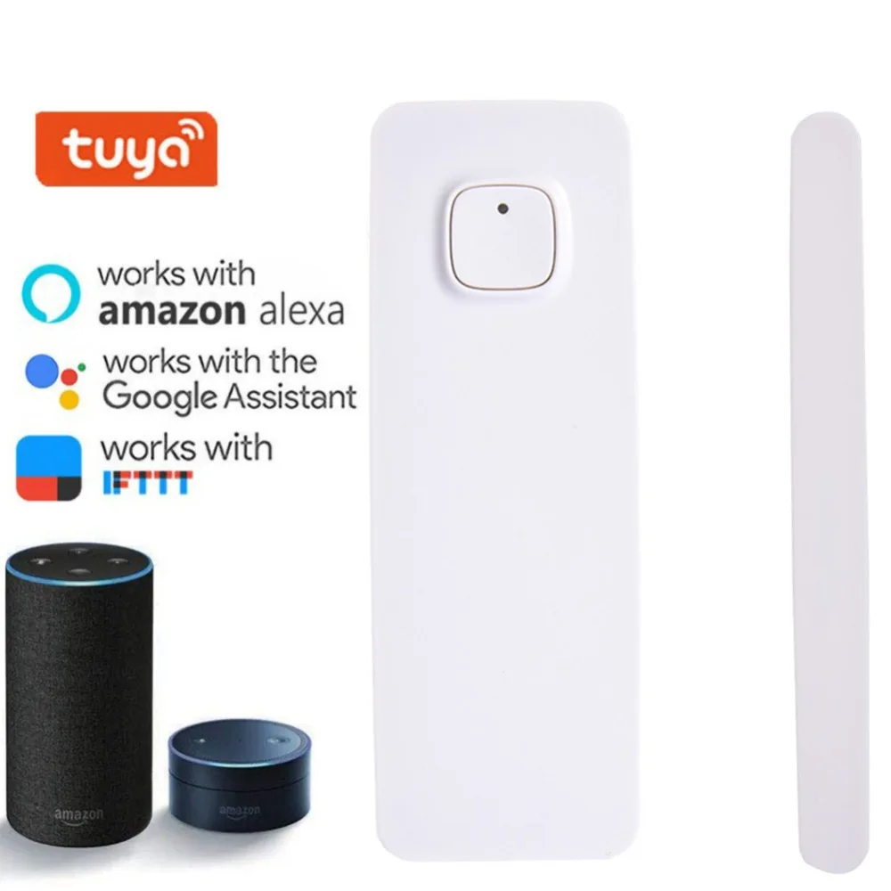 Платной Беспроводной Smart двери/окна Сенсор белый гнездо не требуется для Amazon Alexa, Google Assistant, IFTTT