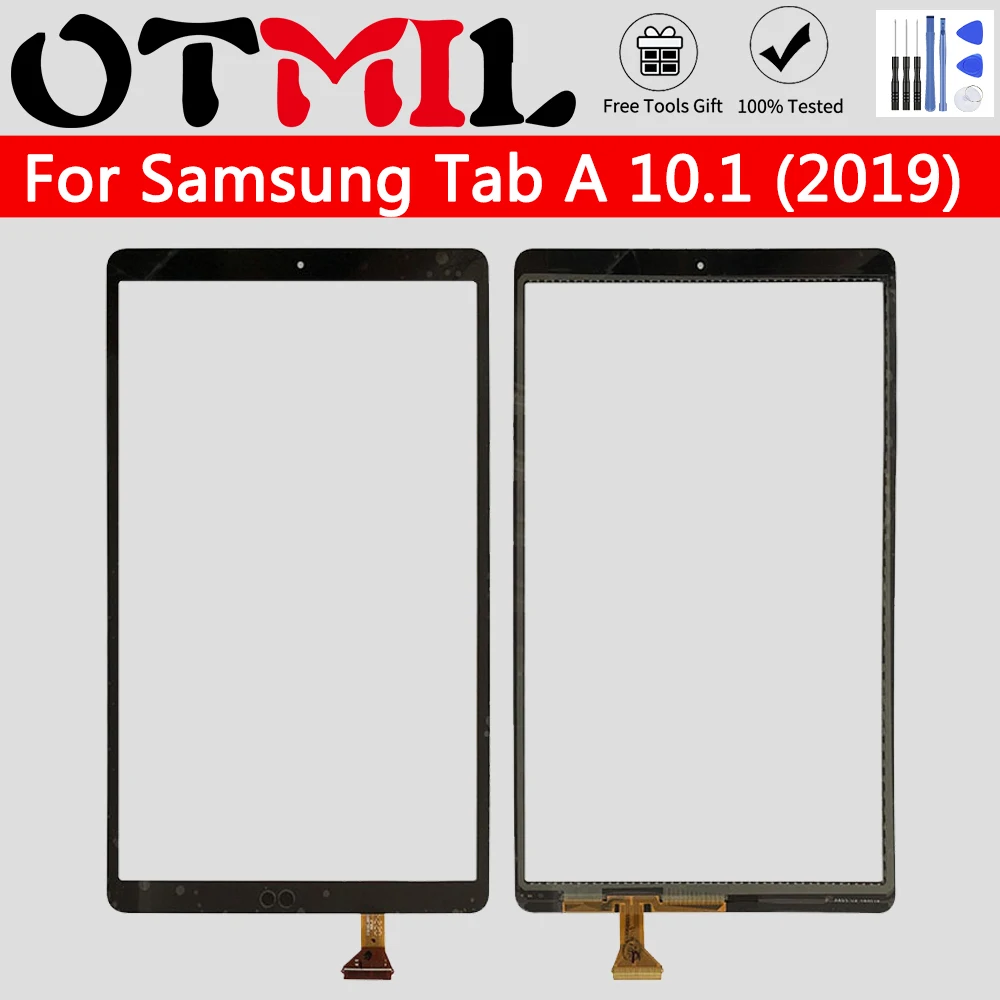 Pantalla táctil original para Samsung Galaxy Tab A 10,1 (2019), SM-T510, SM-T515, lente de cristal con herramientas