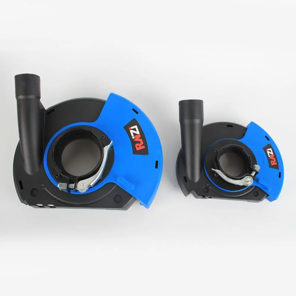 Raizi 5,7 inch Angle Grinder Dust Shroud with Knee Pads For Concrete Grinding Work Dust Collector Cover Tool
