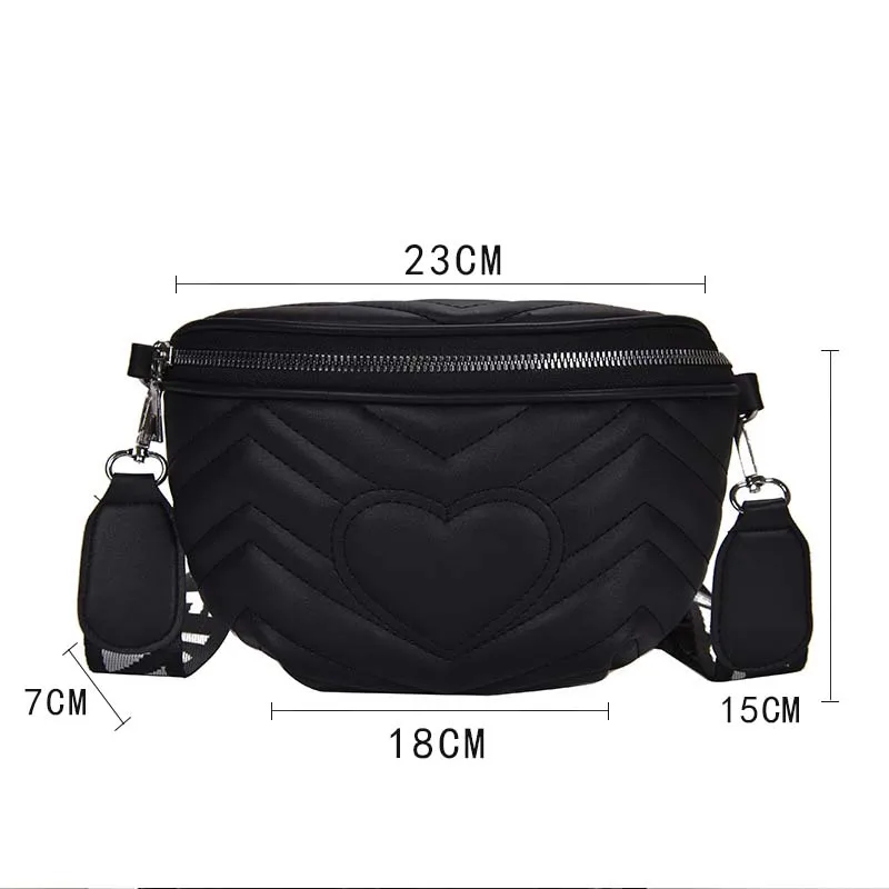 Новая модная поясная сумка, женская кожаная поясная сумка, Женская поясная сумка на молнии, набедренная сумка, вместительная сумка-банан, сумки через плечо