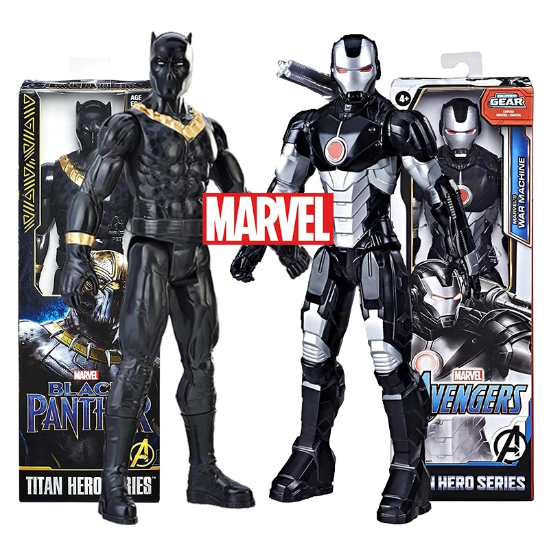 Экшн-фигурки супергероев Marvel 30 см Мстители пантера Человека-паука машина войны