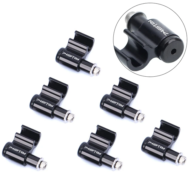 6Pcs RISIKO Fahrrad Hydraulische Brems Schlauch Halter Kabel Linie Führer  Draht Clips Schellen Öl Disc Bremse Rohr Rahmen Straße fahrrad Teile -  AliExpress