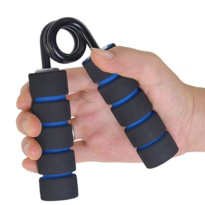 

Russian delivery Hand Grip Stainless Steel Wrist Strengthener Exerciser Hand Forearm Fingers Muscles Training Heavy Grip Fitness
