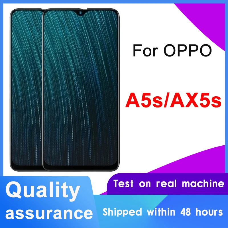 Новый испытания 6 2 &quotДисплей высококачественный защитный чехол для OPPO A5S CPH1909 ЖК