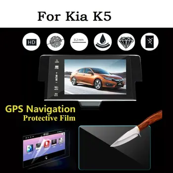 

For Kia K5 9H Car GPS Navigation Tempered Glass Screen Protector Film auto Styling