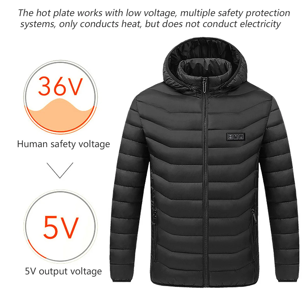 Heated Jackets Newest Men Outdoor Coat 