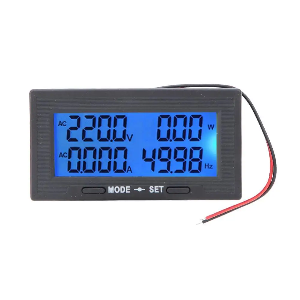 YB5142DM 0-500V Интеллектуальный цифровой ЖК-дисплей переменного напряжения, измеритель тока, детектор напряжения