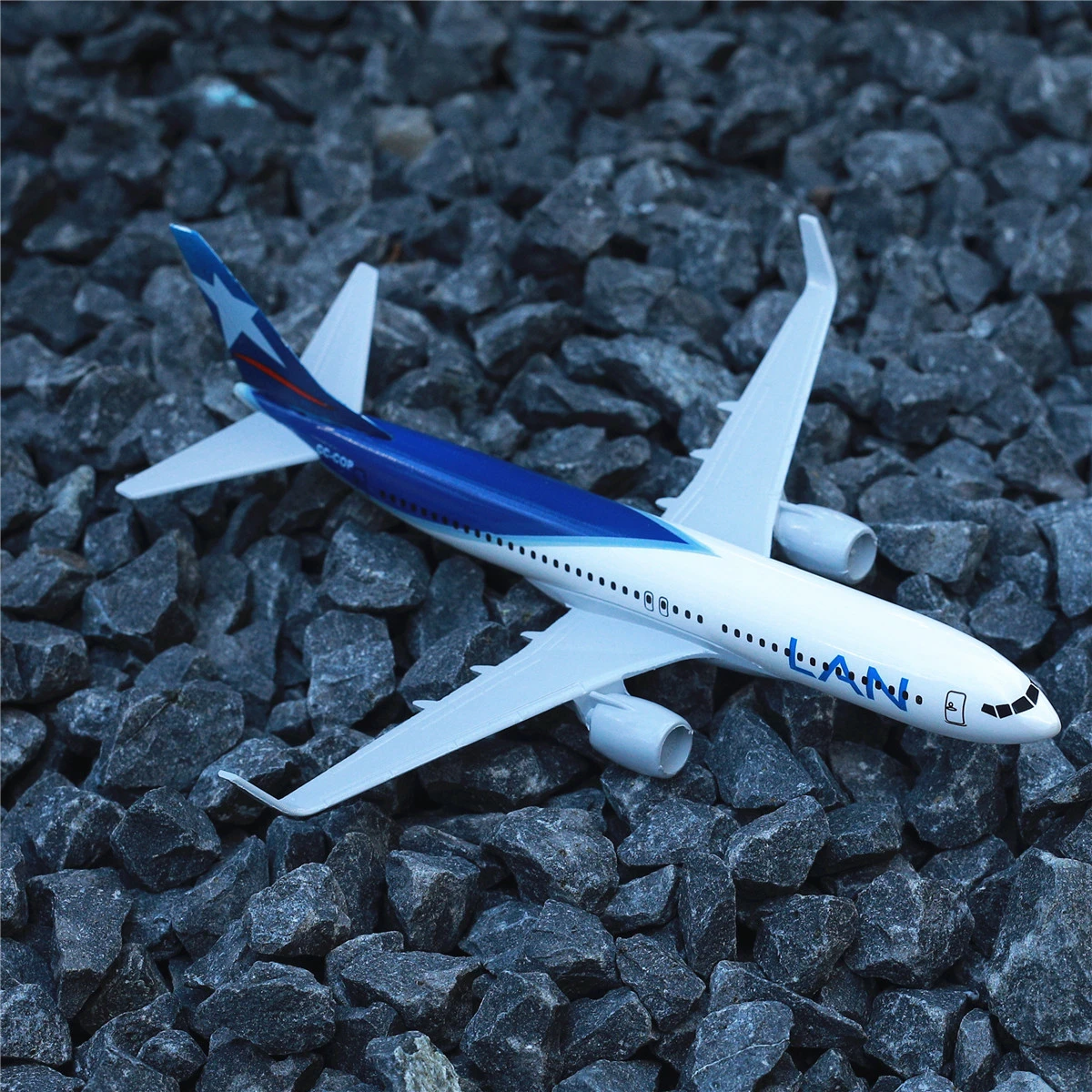 Модель самолета Чили LAN Airlines модель Боинг 737 6 дюймов авиационная металлическая