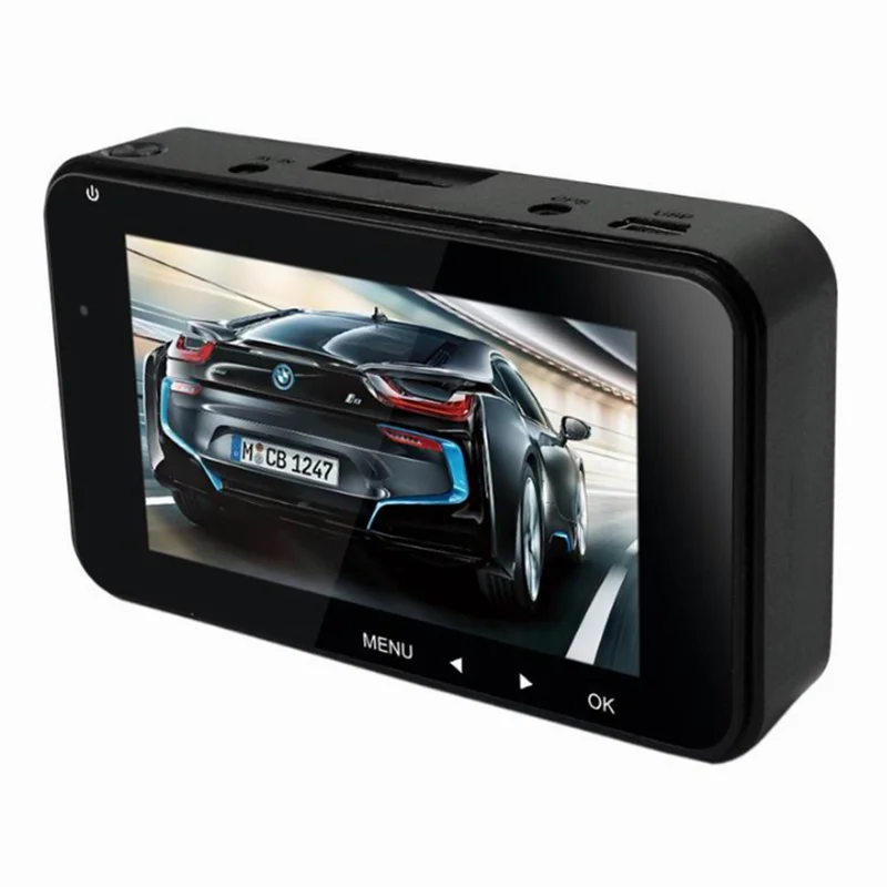 Renoster " Умная Автомобильная DVR камера ADAS full HD1080P Dash Cam g-сенсор рекордер камера автомобильные аксессуары запись двойной объектив dashcam