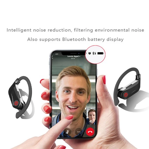 Bluetooth наушники с зарядной коробкой Близнецы в уши телефон с микрофоном для мобильного телефона GY166