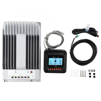 

MPPT Solar Panel Charge Controller 4215BN + MT50 + PC Cable 12V/24V 40A Energy Controller