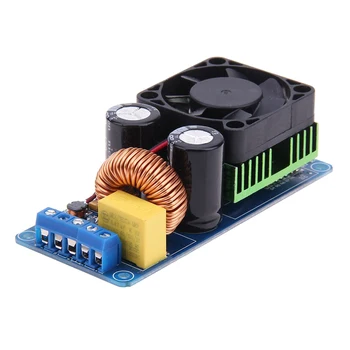 

IRS2092S 500W High Power Part Mini Amplifier Board Mono Channel Module Components With Fan Home D HIFI Audio Digital Durable