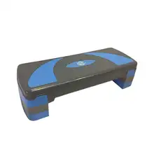 Степ-платформа 3-х уровневая 1810LW(79,5*30*20см, серый/голубой