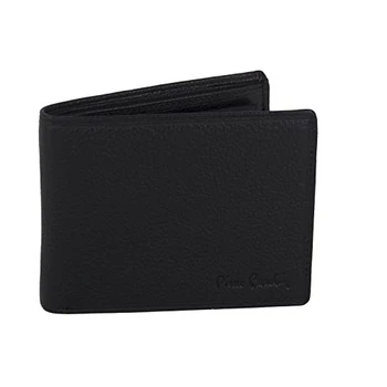 

Portafoglio uomo PIERRE CARDIN nero in pelle con portamonete e patta A5508