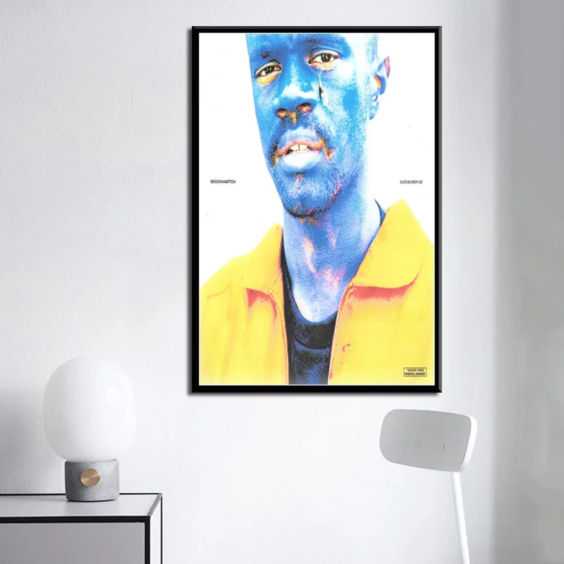 Брокхэмптон горячий альбом все американские мусор насыщенность хип хоп Рэп музыка звезда Искусство Живопись Шелковый Холст плакат настенный домашний декор