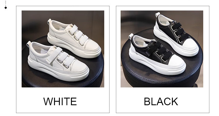 Белые кроссовки кожаные белые туфли женские белые туфли 4 см