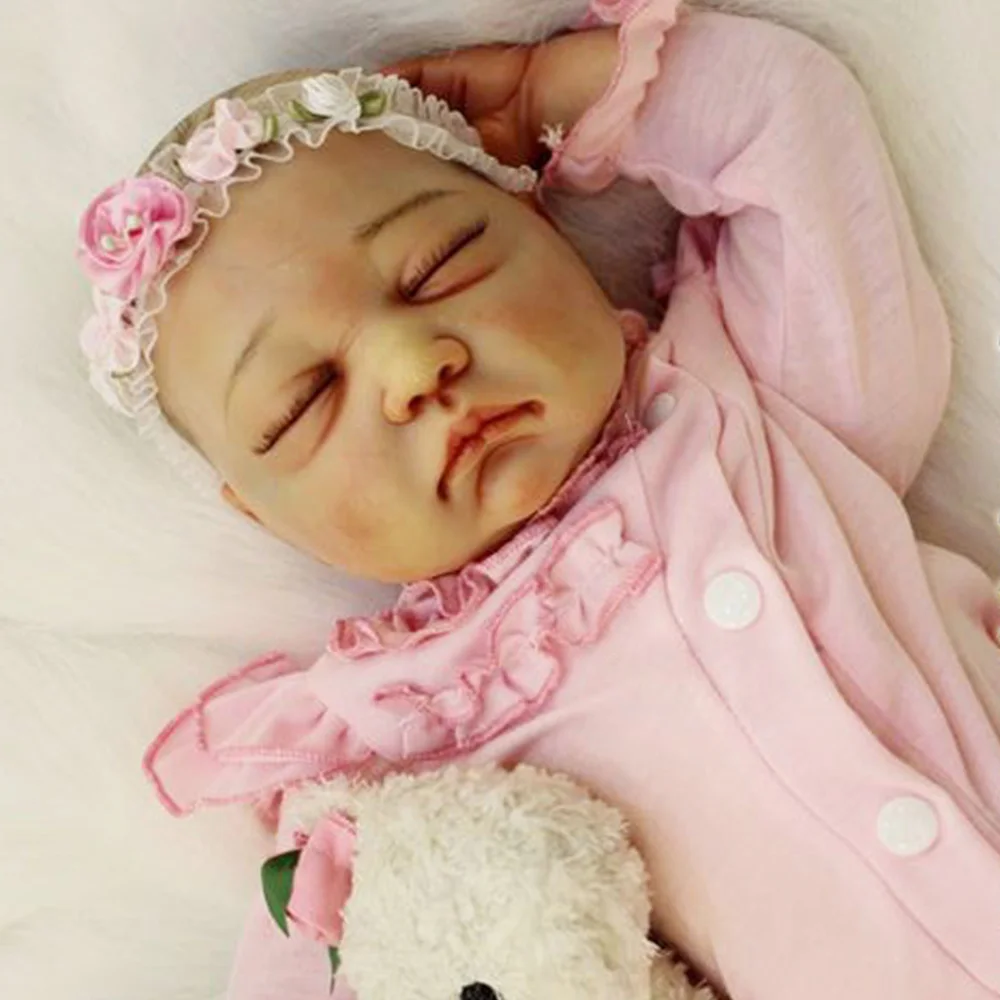 Мягкая Реалистичная силиконовая кукла bebe reborn Детская аналогичная настоящей