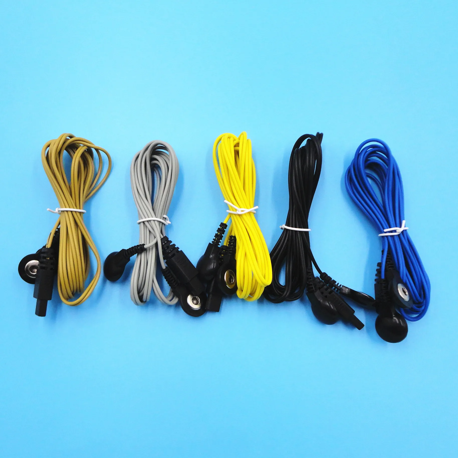 6pcs/lot Therapy cable parts for KWD-808I KWD808 I KWD-808 I KWD 808 KWD808-I nerve muscle stimulator Machine