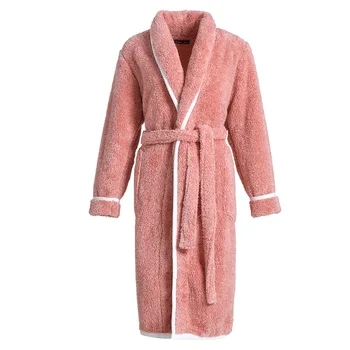 

Autumn Winter Coral Velvet Women Robe Kimono Bath Gown Sleepwear Women Thicken Nightgown Nightwear Warm Casual Soft Home Clothes
