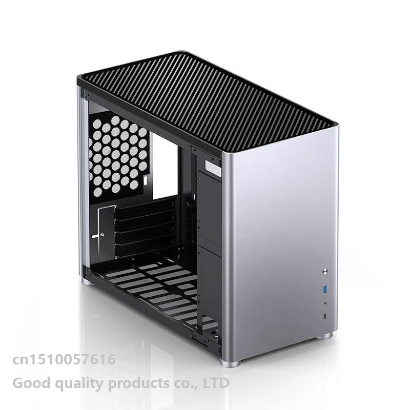 

JOSNSBO D30 MATX Case Glass Side Penetration Aluminum Panel Support MicroATX Motherboard Desktop Mini PC Games Chassis