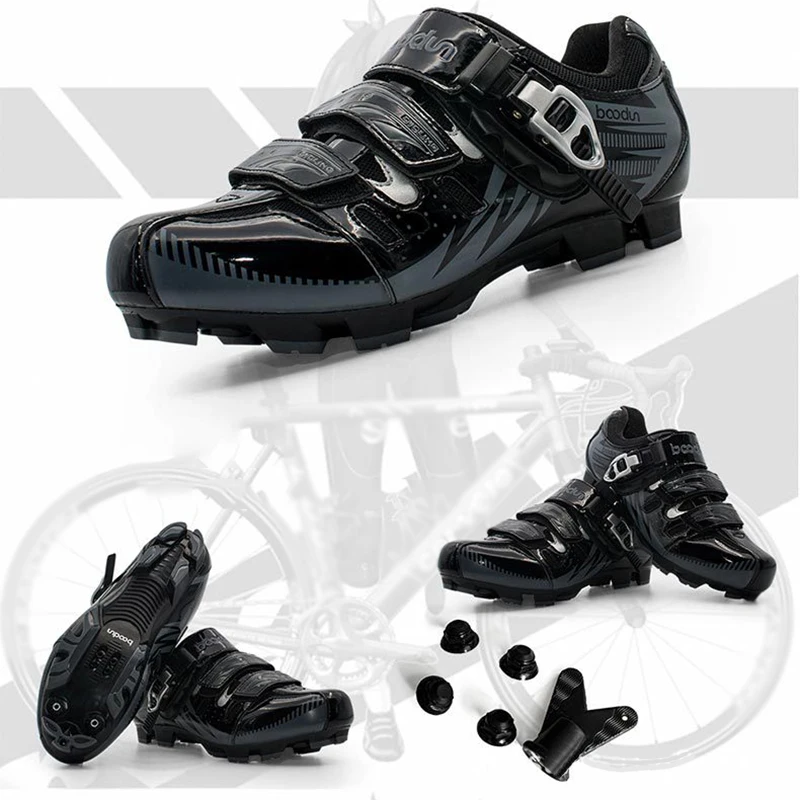

Men Cycling Shoes Bike Racing MTB Mountain Bicycle Sports Self-Locking Shoes