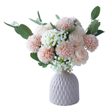 

Northern Europe ins style simulated flower bouquet holding flowers in hand, table decoration ornaments, net red shop dec