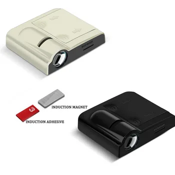 

Wireless Car LED Door Logo Light Laser Projector Ghost Shadow Welcome Light Universal Light Projection